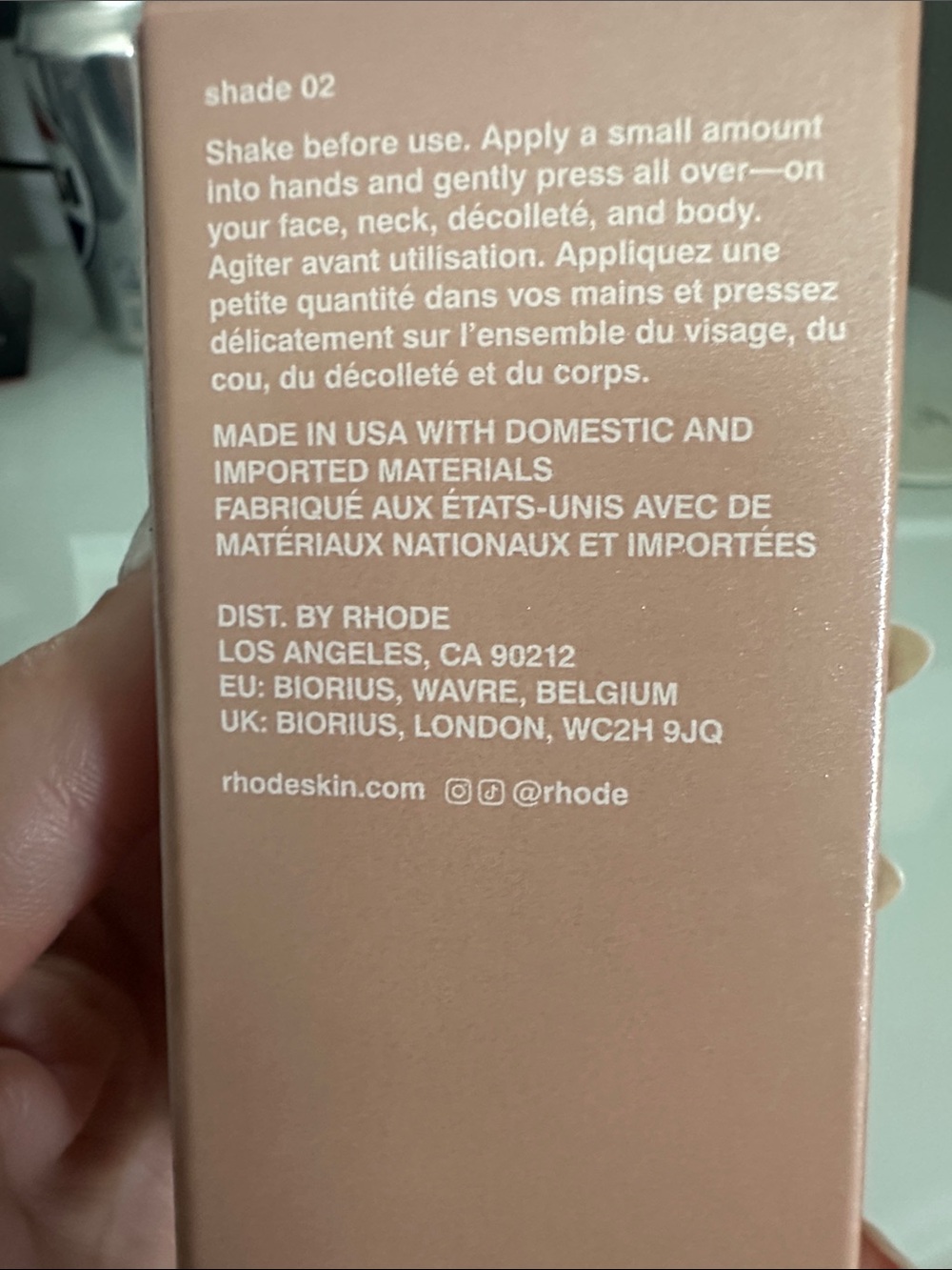 RHODE Highlight Milk Multipurpose Luminizer — Soft Pink - Picture 3 of 4
